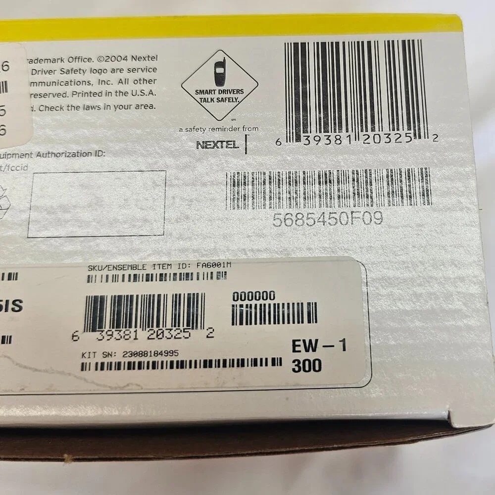 Motorola Nextel I325 IS off network walkie Talkie military standards